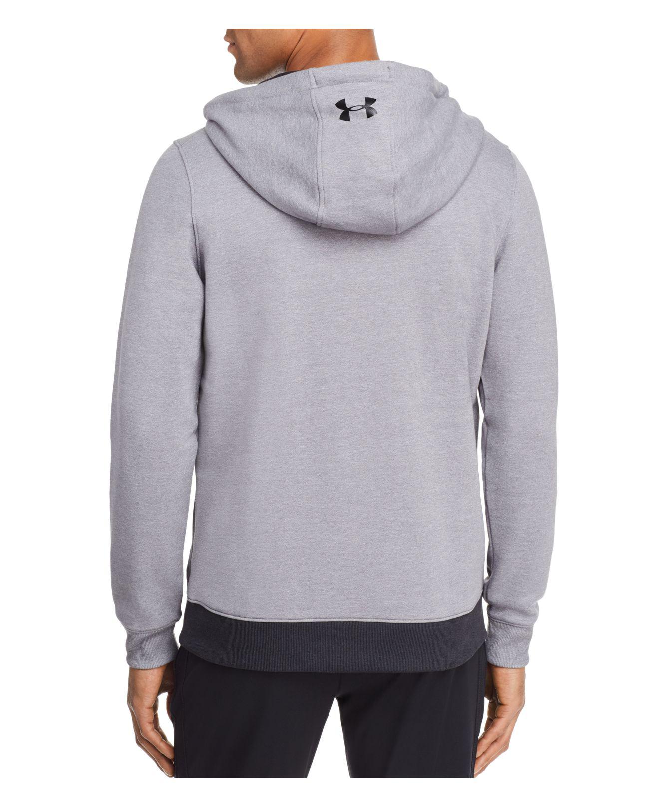 under armour threadborne half zip hoodie