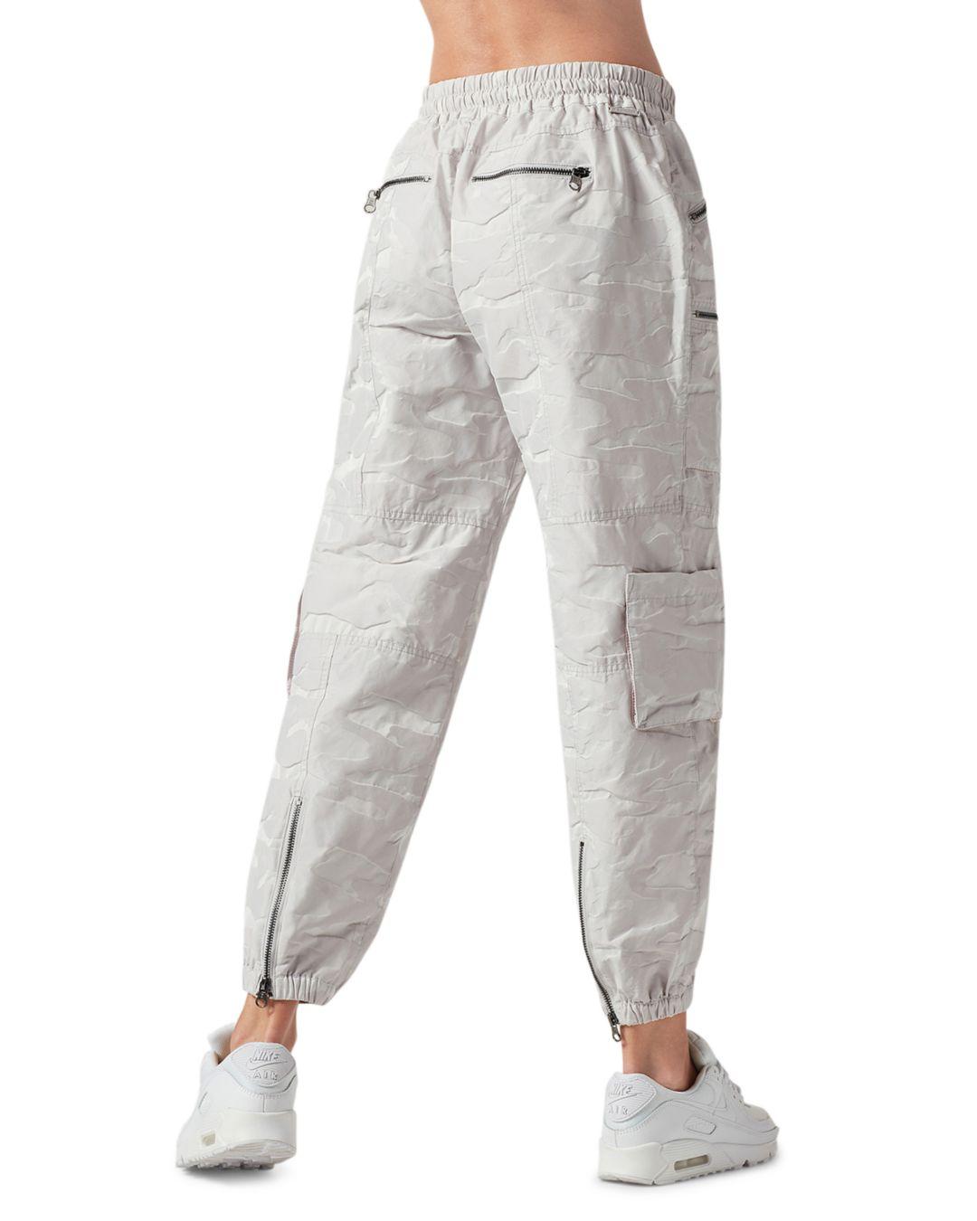 BLANC NOIR Synthetic Airborne Camo Cargo Pants in Gray - Lyst