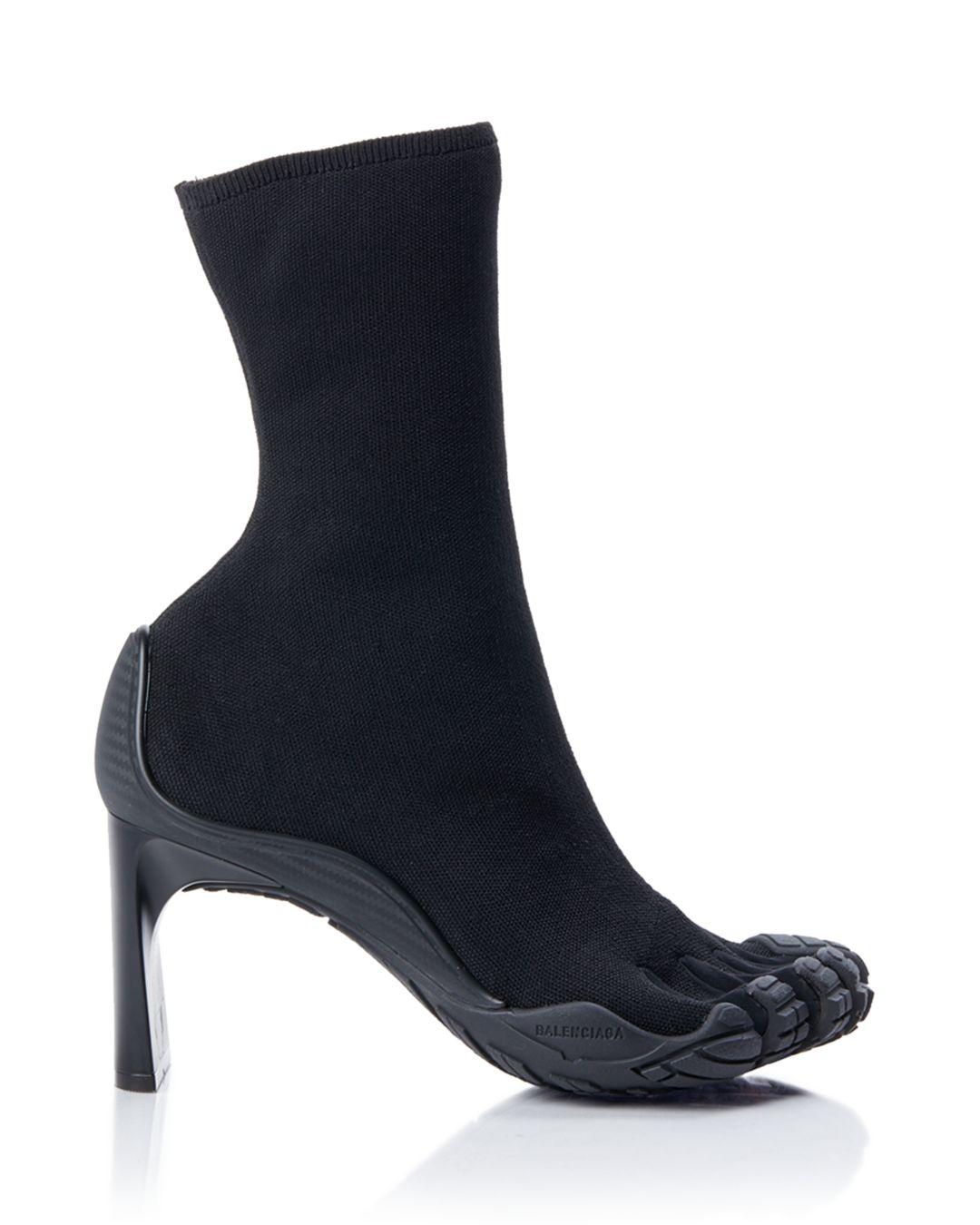 Balenciaga Women's Toe Knit Booties in 