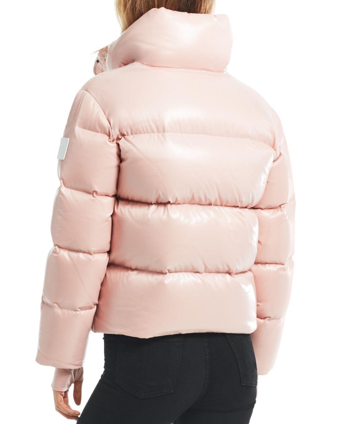 pink sam coat