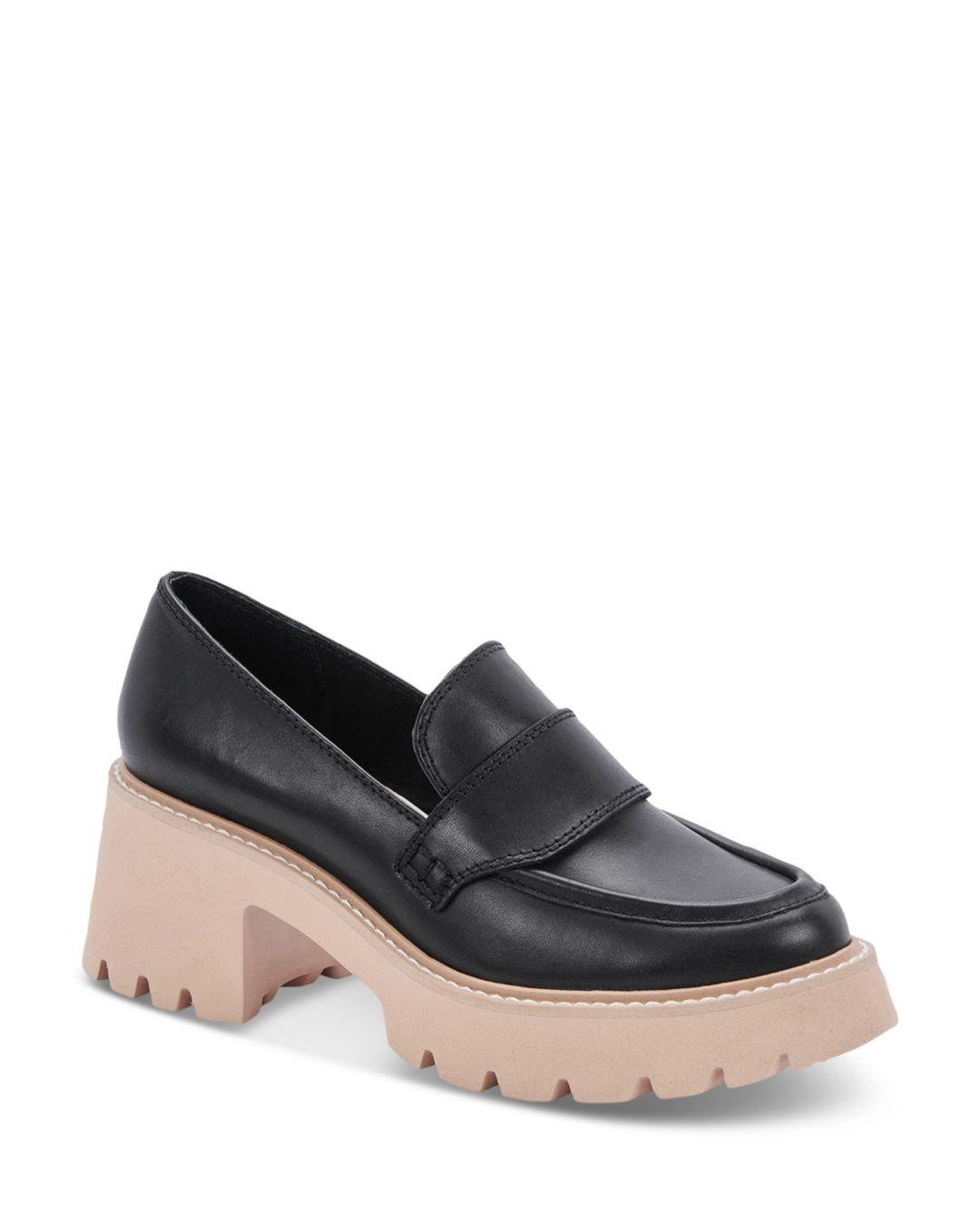 Dolce Vita Halona Platform Loafers in Black Lyst