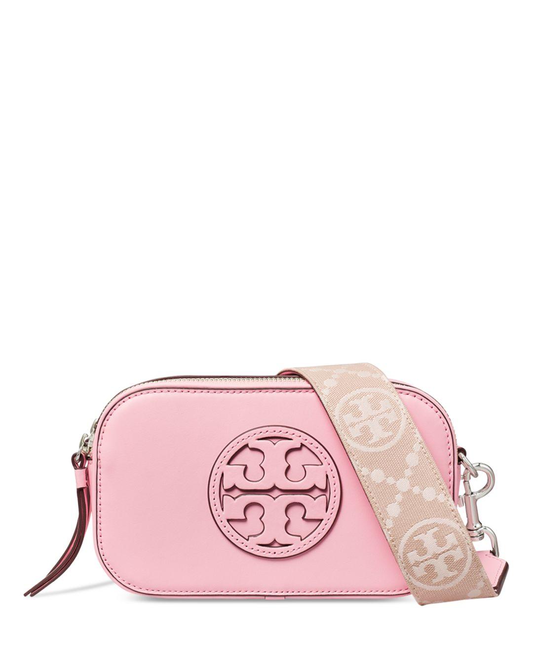 Tory Burch Mini Miller Crossbody Bag in Pink Lyst