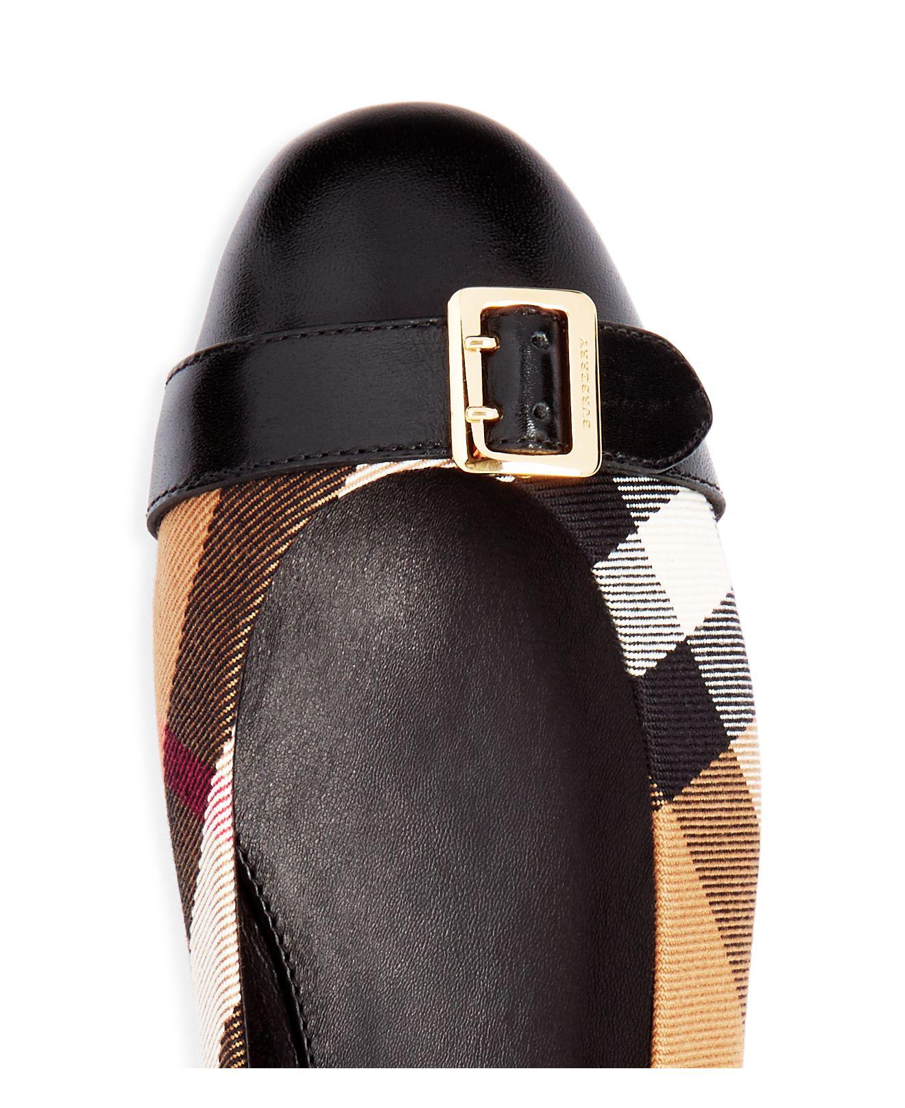 Avon Check Ballet Flats Avon Check Ballet Flats