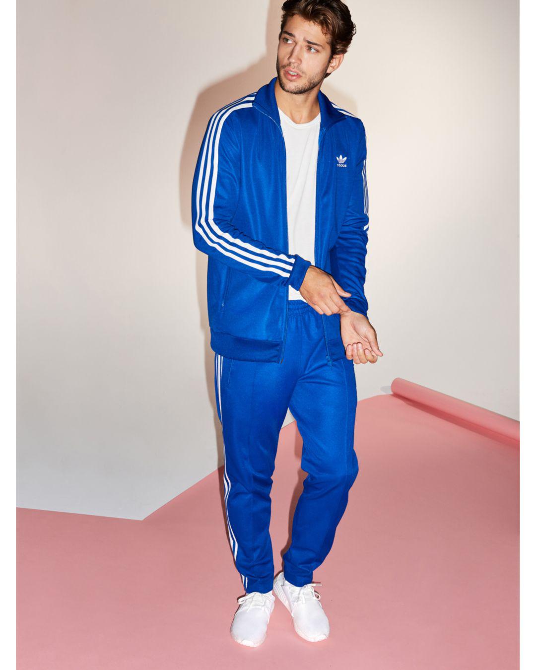 adidas Originals Beckenbauer Track Pants in Blue for Men | Lyst