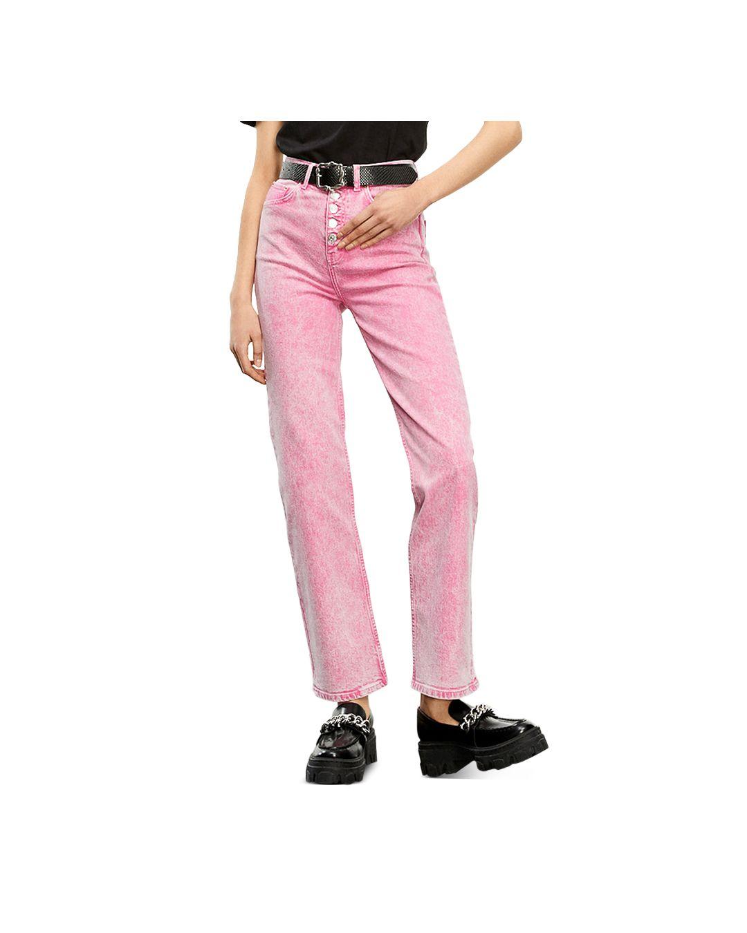 The Kooples Denim Straight Leg Jeans In 