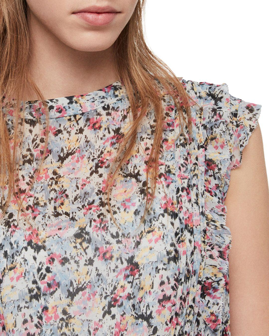 allsaints hali sketch dress