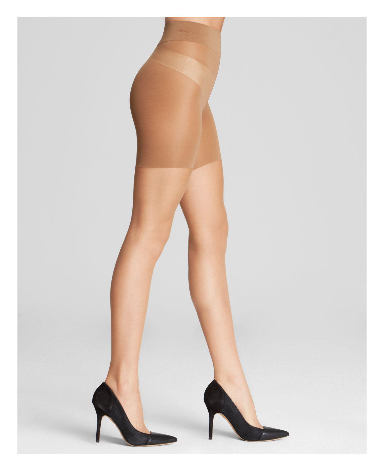 Lyst Wolford Luxe 9 Control Top Tights