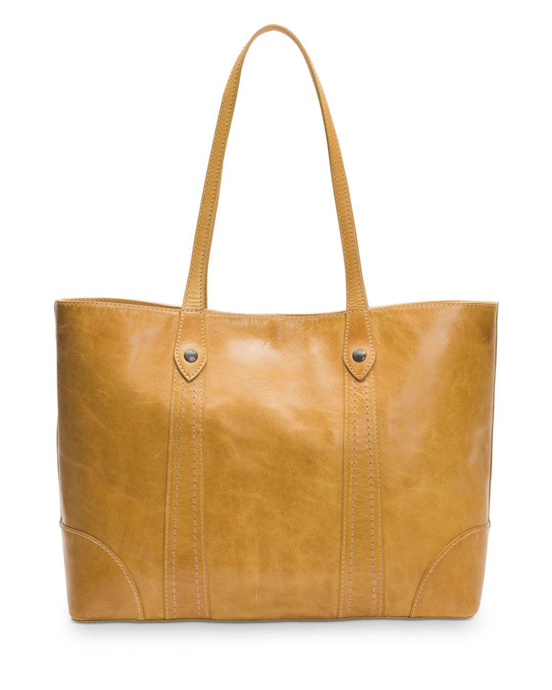 Frye Melissa Large Leather Shopper Tote - Lyst