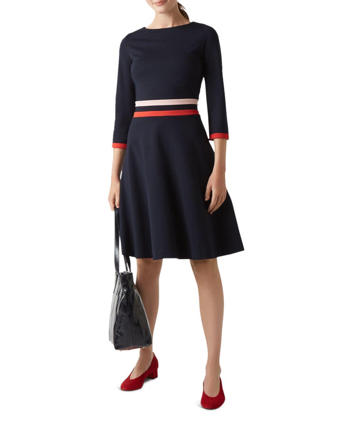 hobbs seasalter dress navy