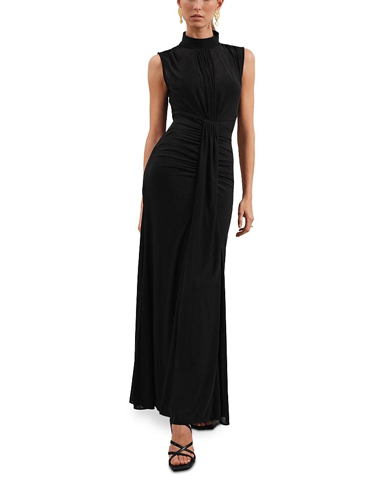 【海外限定】REISSドレス☆Black Daniella Sleeveless Ruched Ma Reiss Daniella Sleeveless Ruched Dress in Black | Lyst
