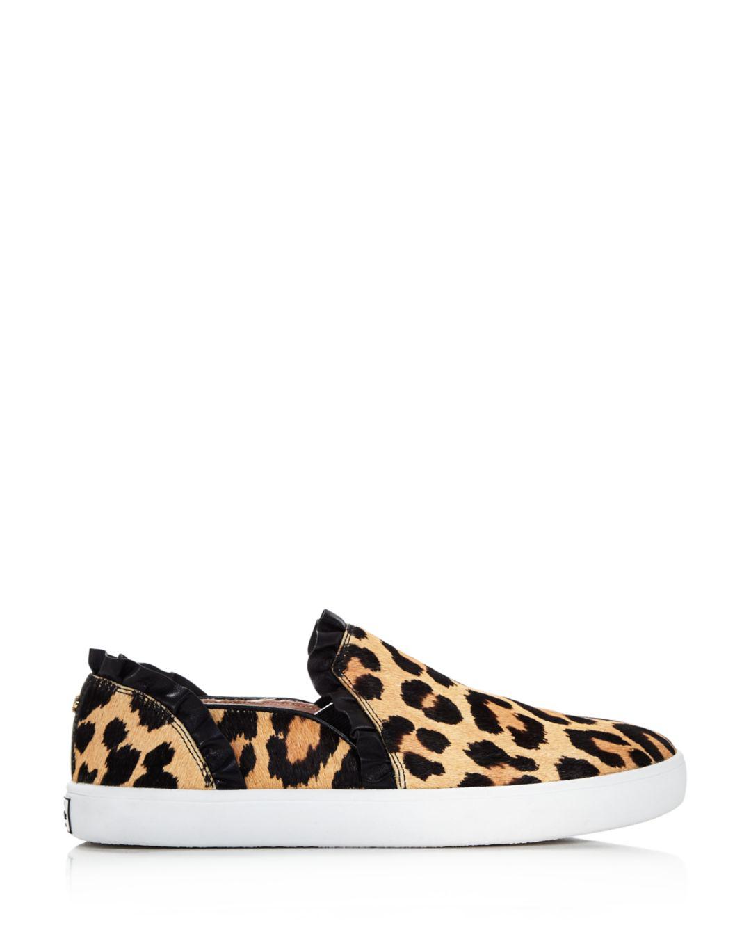 kate spade lilly sneakers leopard