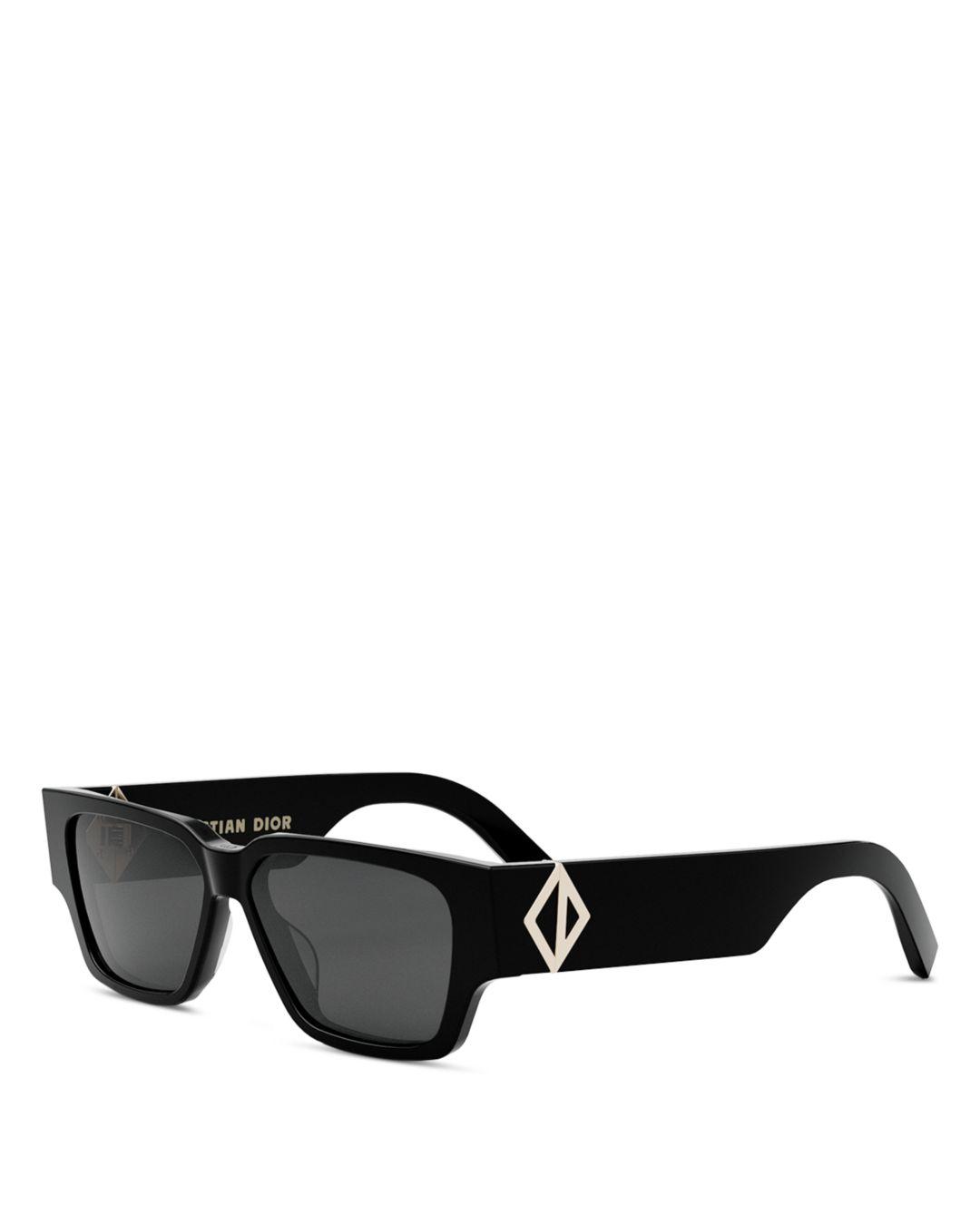 Dior Cd Diamond Logo S5i Geometric Sunglasses in Black for Men | Lyst