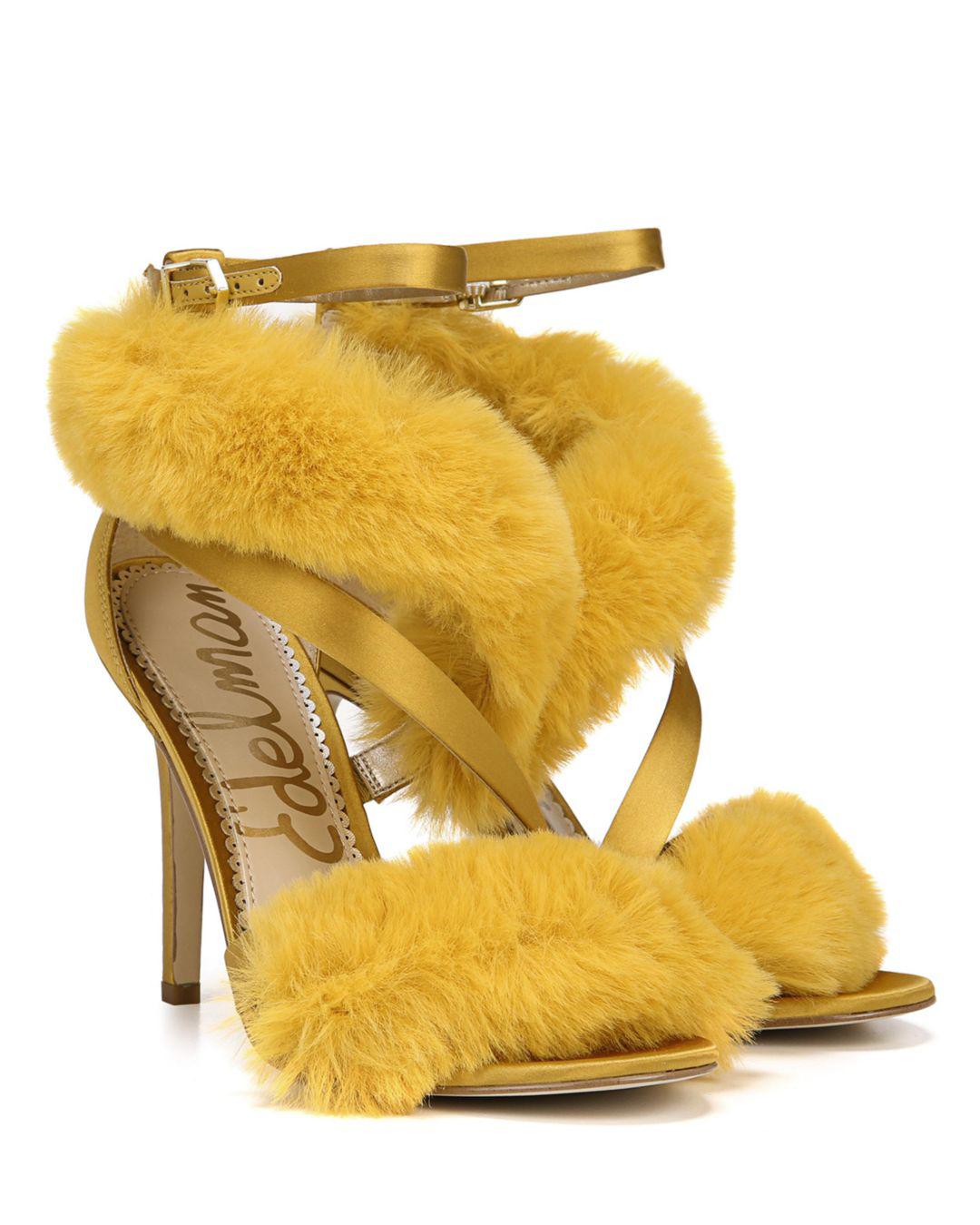sam edelman yellow heels