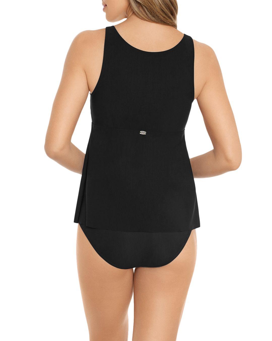 Ruched Bandeau - Aqua Retro Flowers - DM Fashion | Bandeau tankini top, Tankini, Bandeau tankini