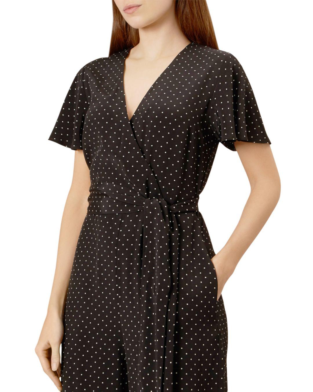 hobbs polka dot jumpsuit
