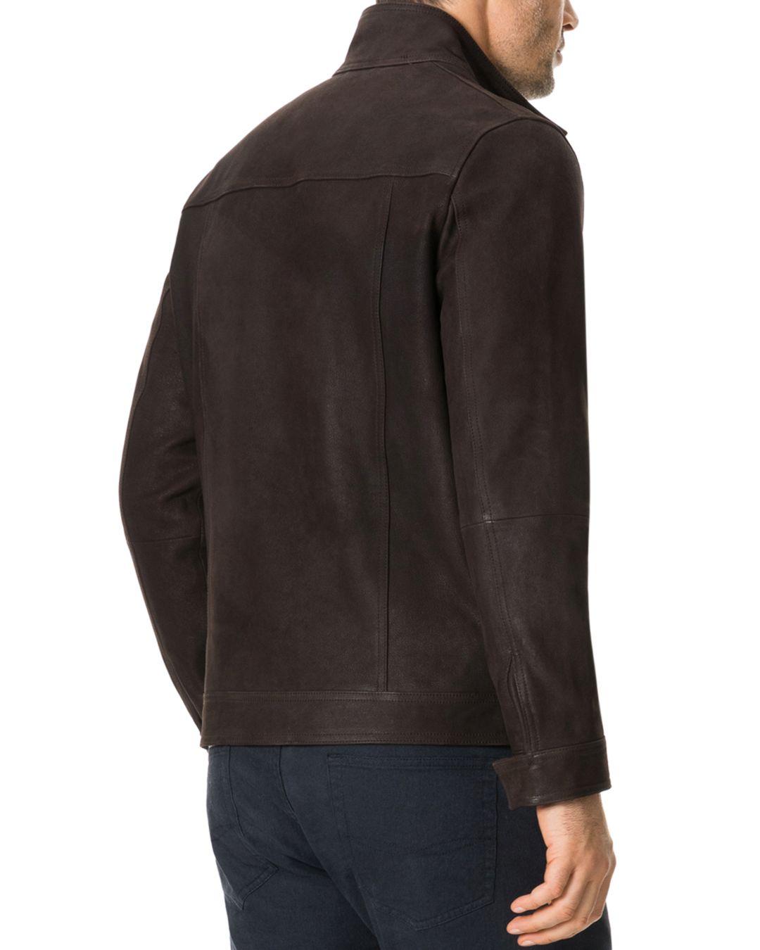 Rodd & Gunn Westhaven Leather Jacket in Chocolate (Brown) for 