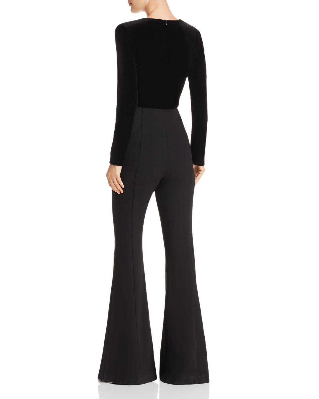 black halo angie cutout jumpsuit