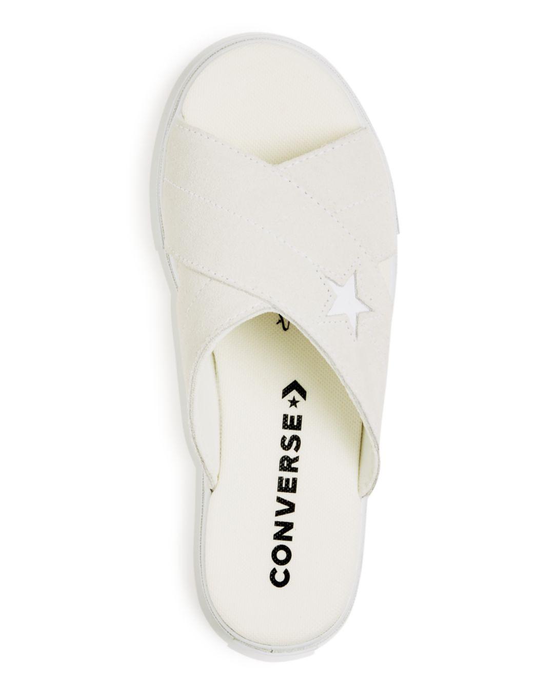 converse one star sandal womens