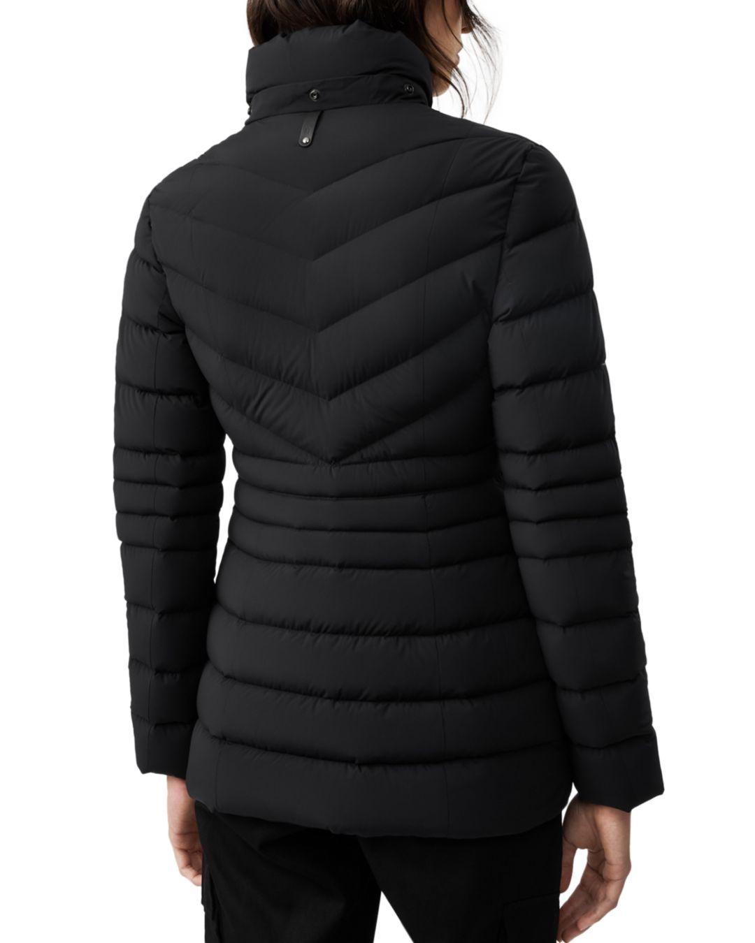 mackage patsy hooded down coat