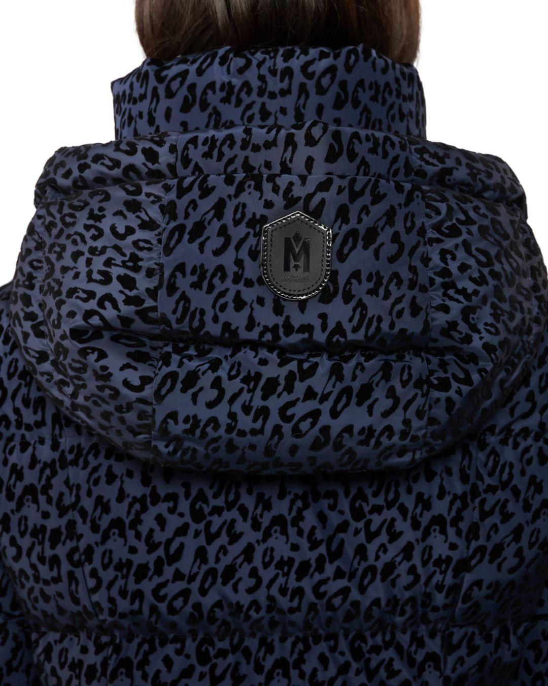 mackage leopard puffer