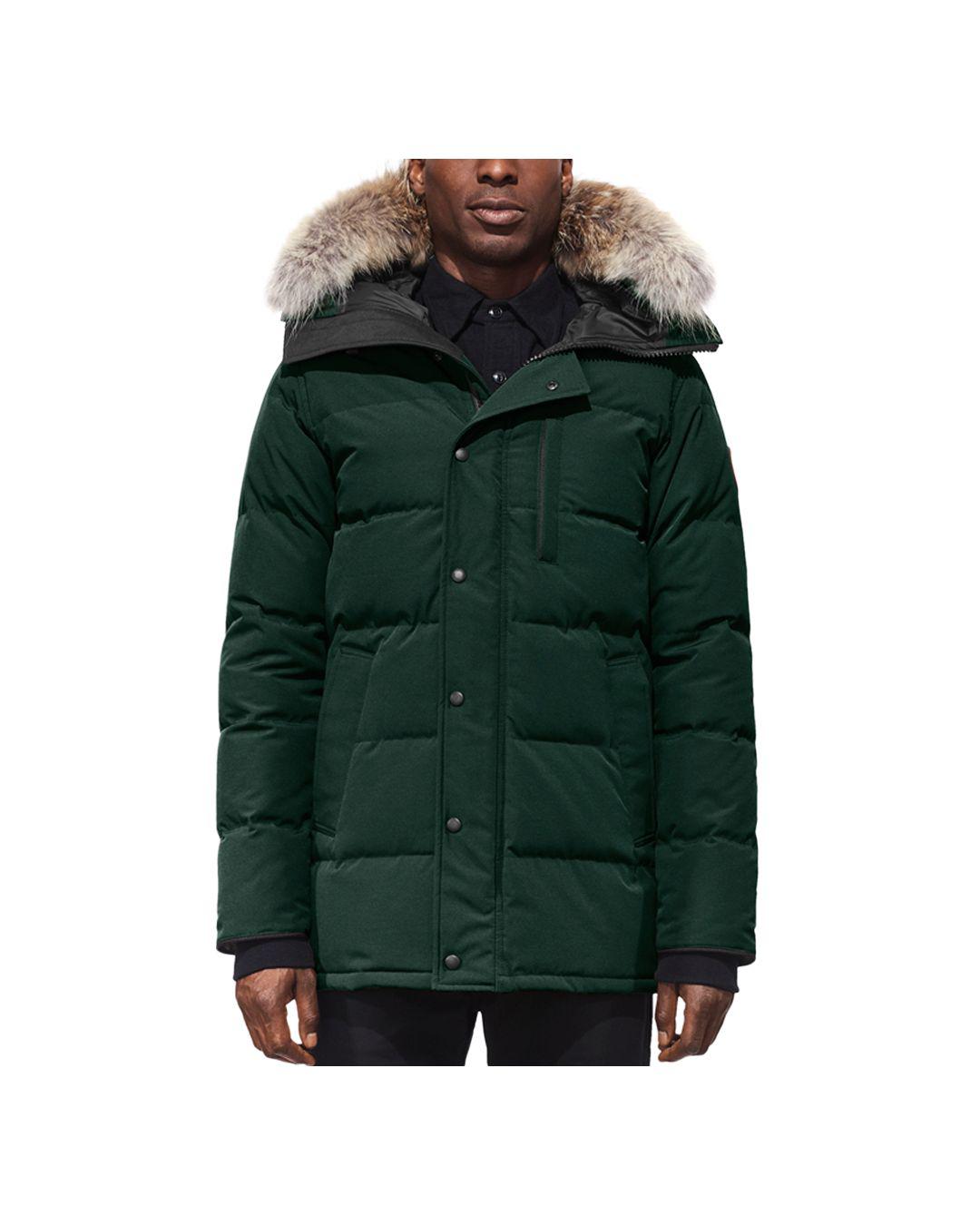 Canada Goose Goose Carson Down Parka in Green for Men - Lyst