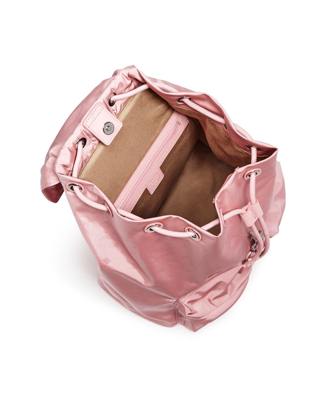 mcm dieter nylon backpack