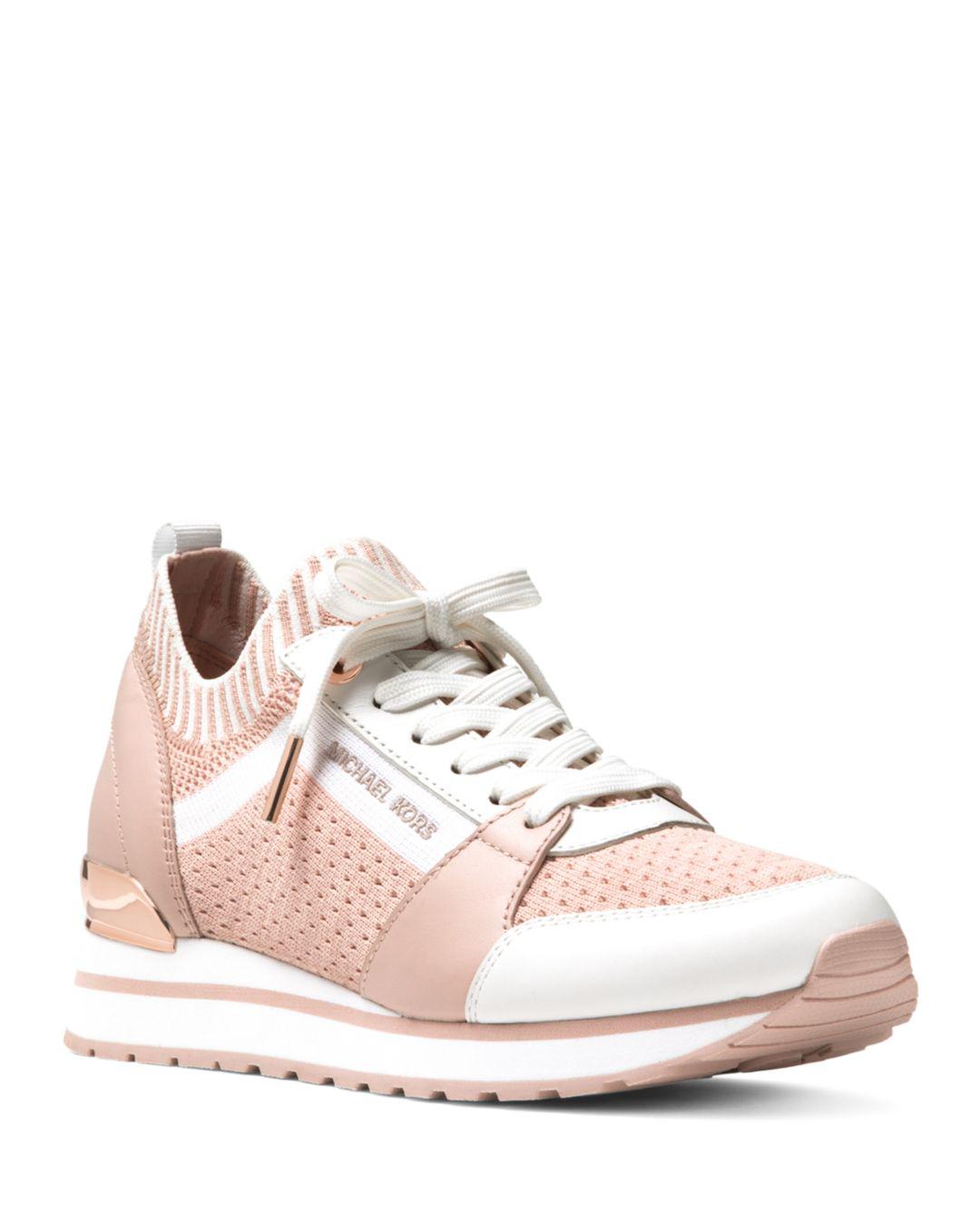 billie knit trainer sneakers