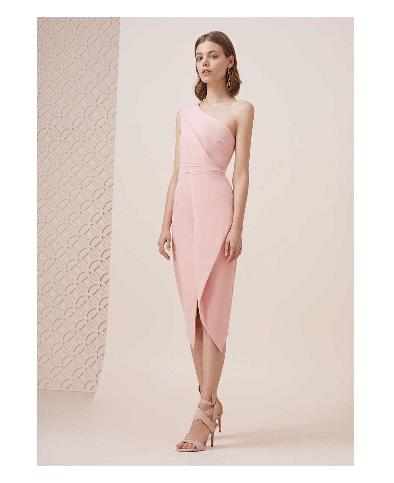 keepsake one shoulder dress