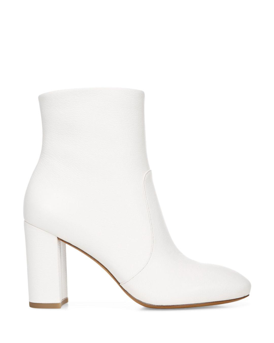 vince white booties