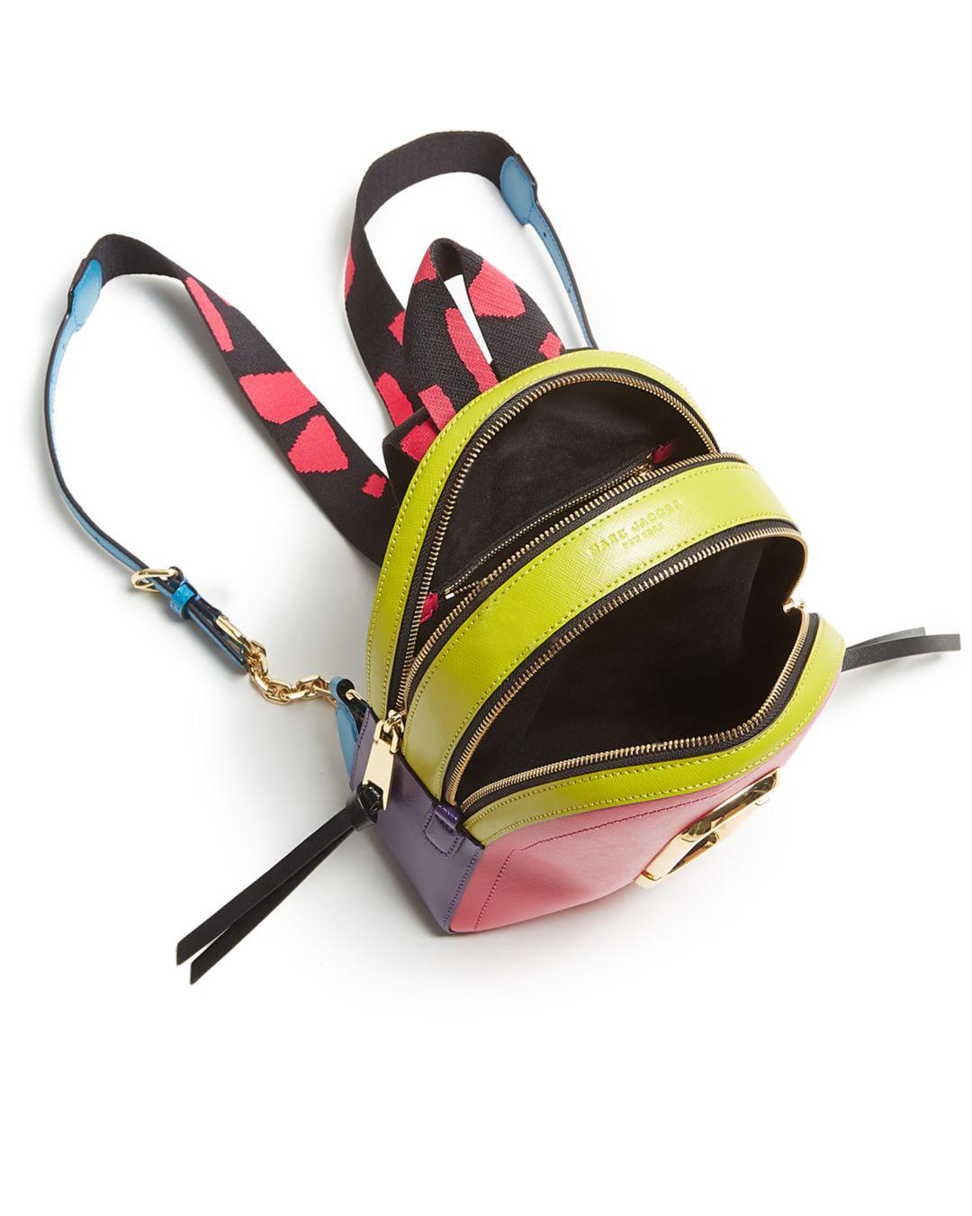 marc jacobs mini backpack leather