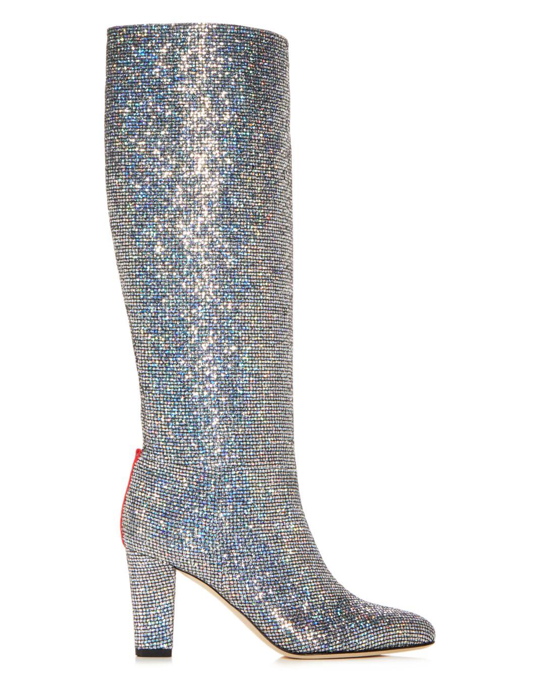sjp sparkle boots