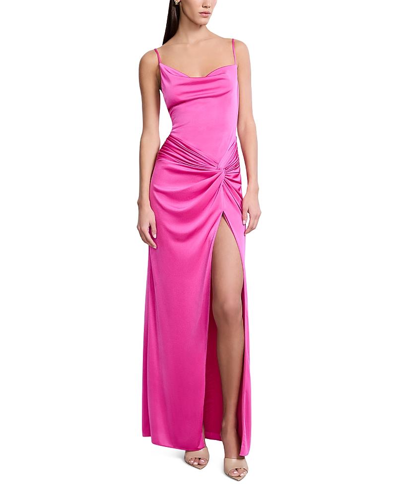 bcbg pink dress long BCBG Maxazria orange pink tank maxi dress size 0