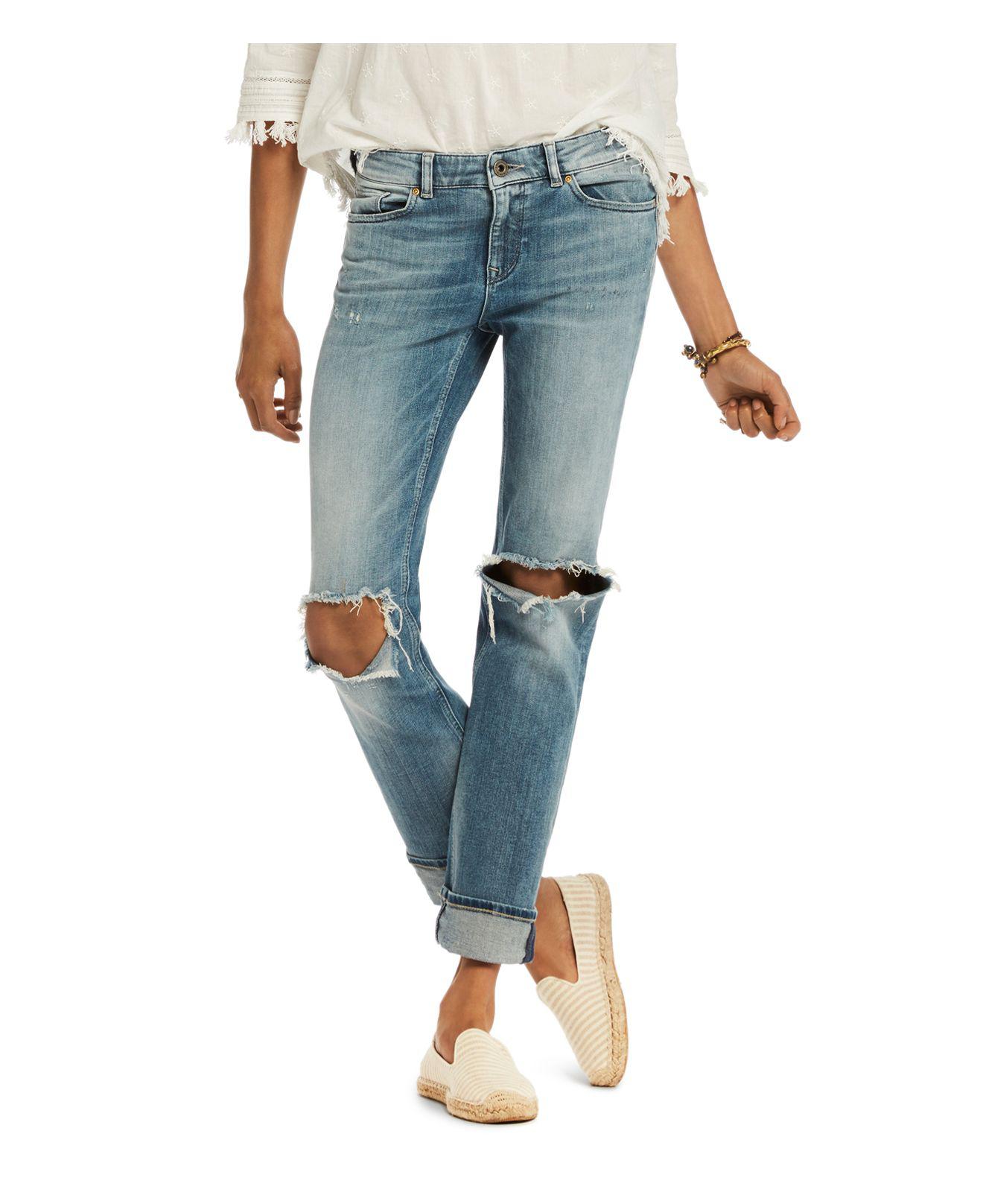 supreme slim straight denim