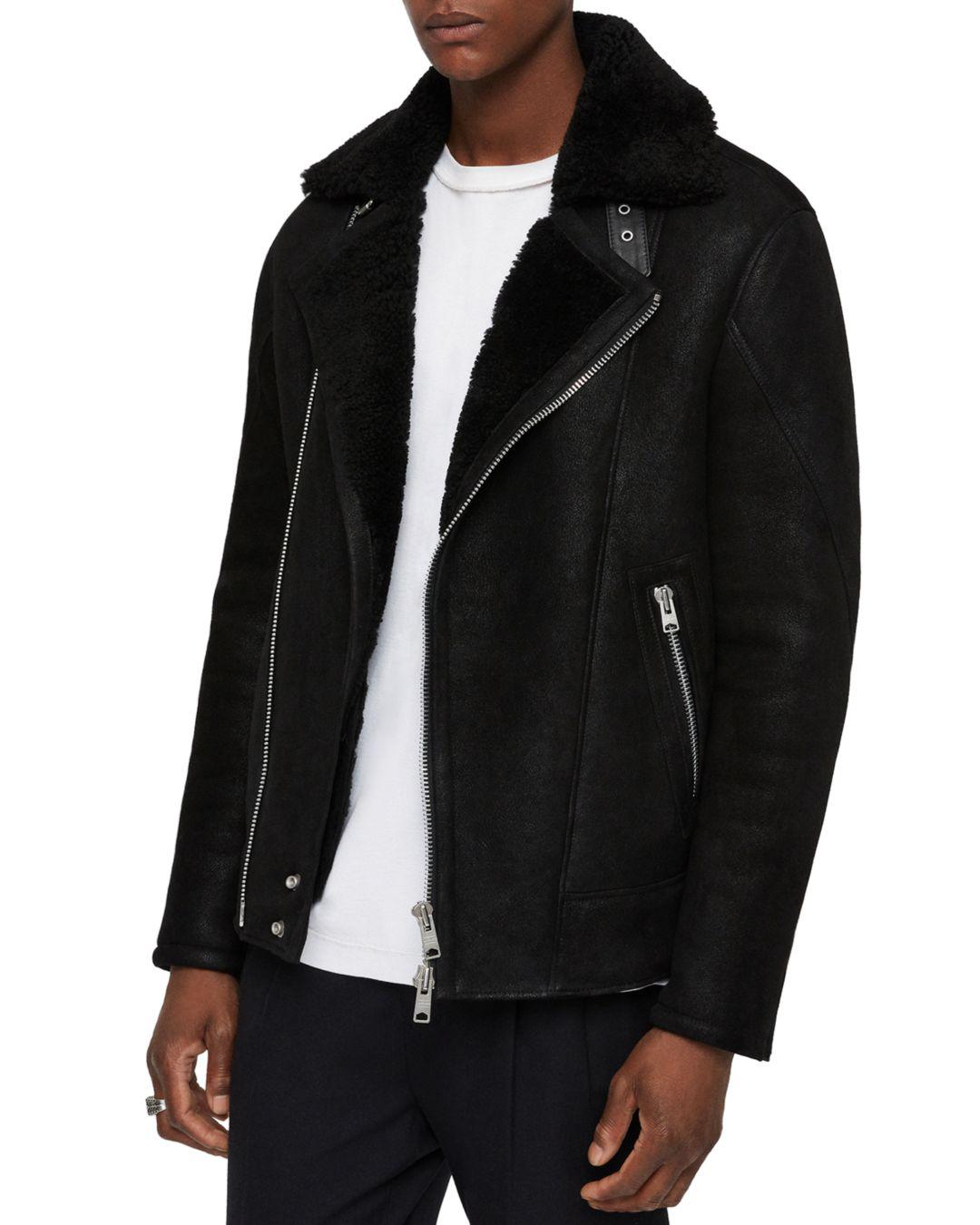 shearling allsaints