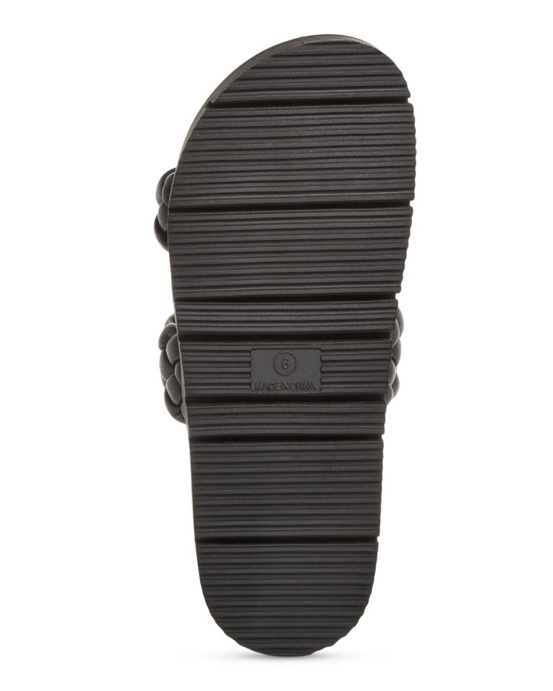 aqua braided sandals