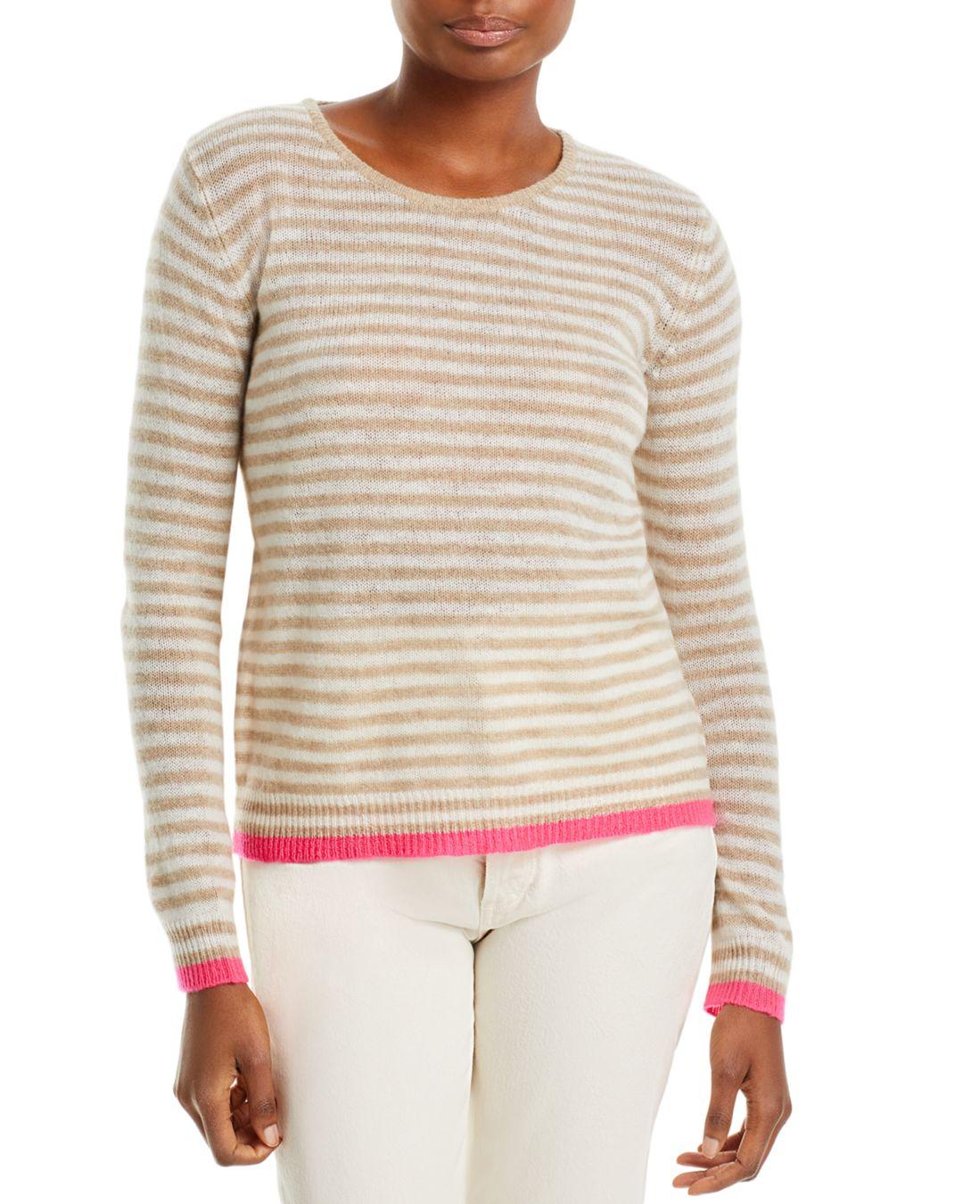 Jumper 1234 Striped Cashmere Sweater | Lyst