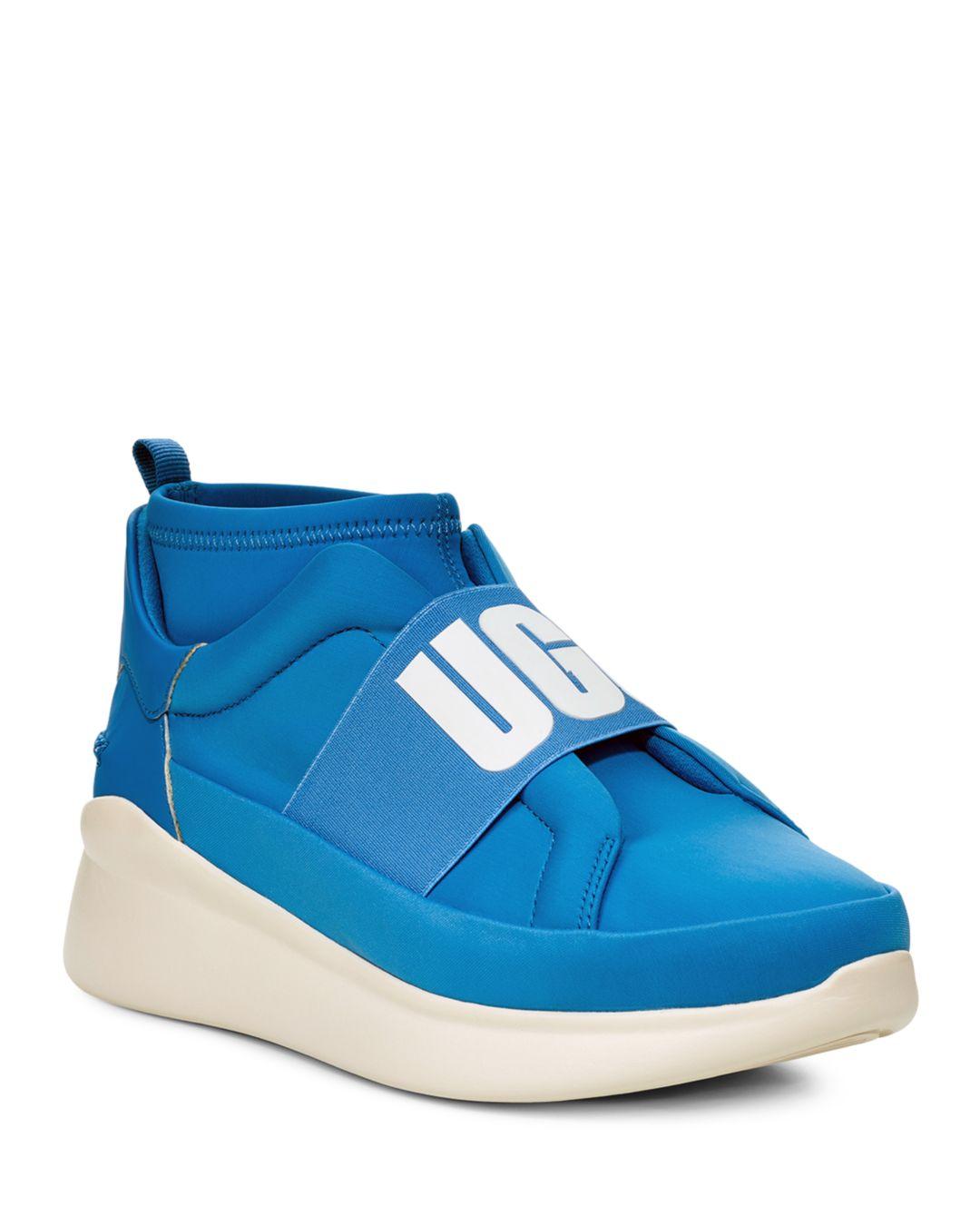 neon blue uggs