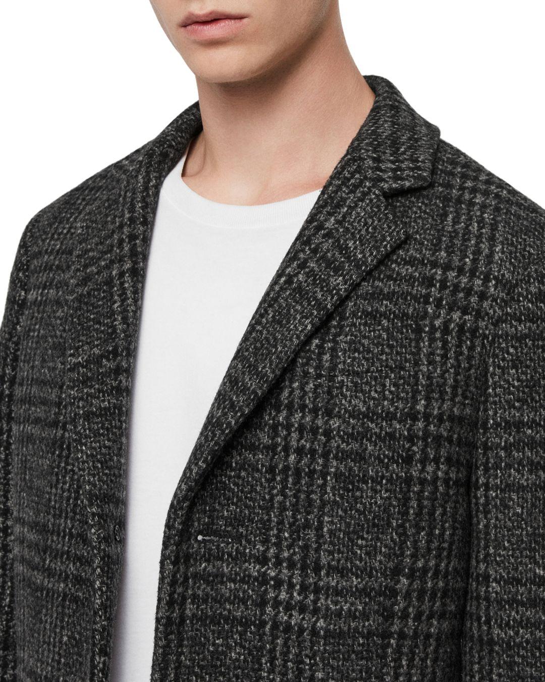 allsaints dowell coat