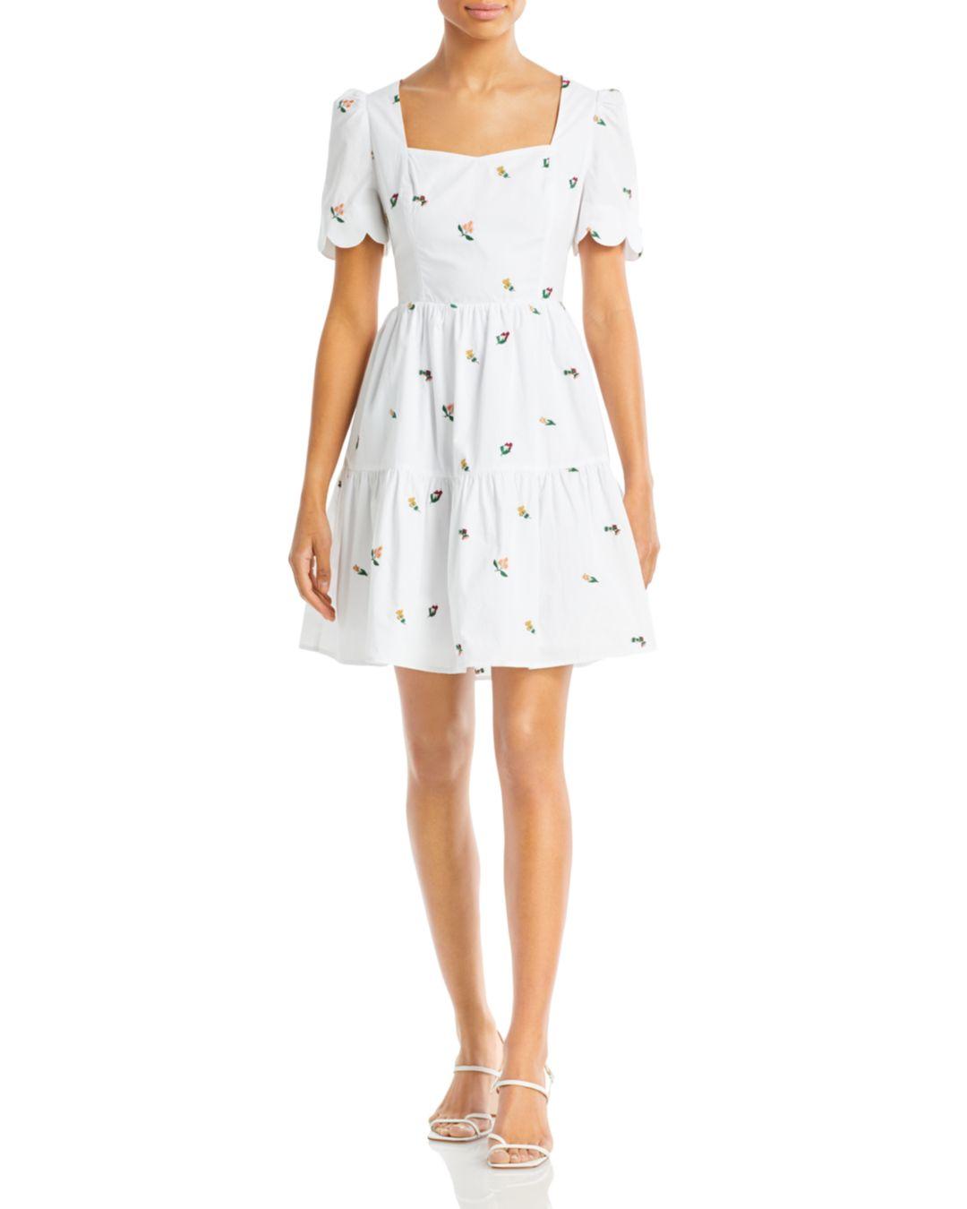 endless rose polka dot mini dress