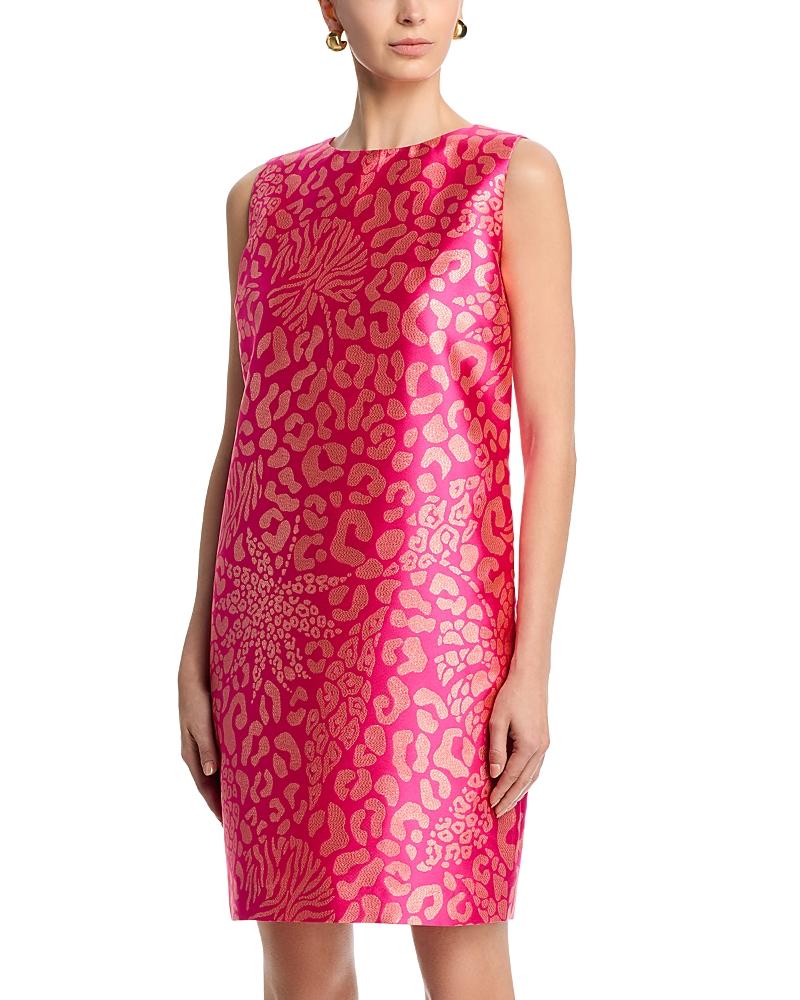 line and dot dolly satin dress Dolly Dress in Polo  RESA