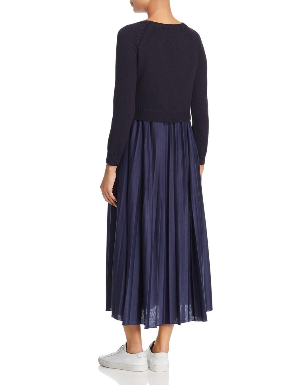 max mara pleated dress