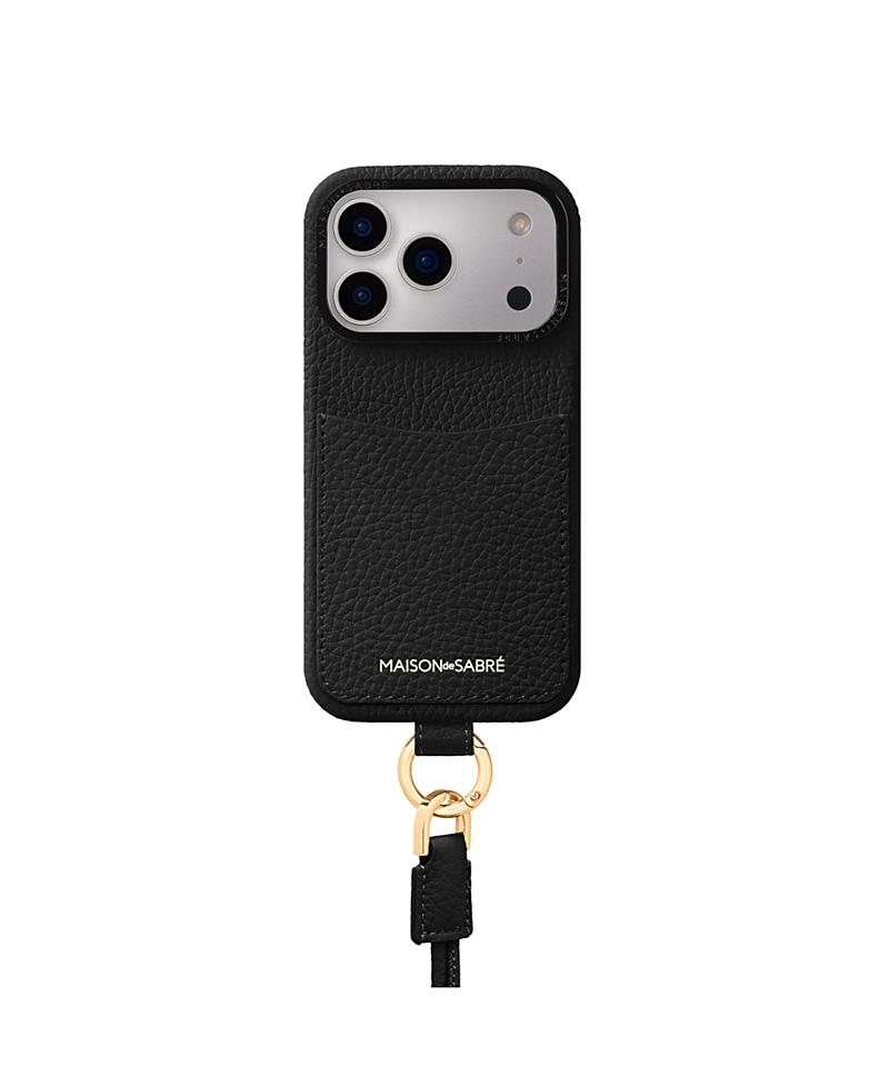 Maison De Sabre Sling Phone Case (Iphone 17 Pro) in Black | Lyst