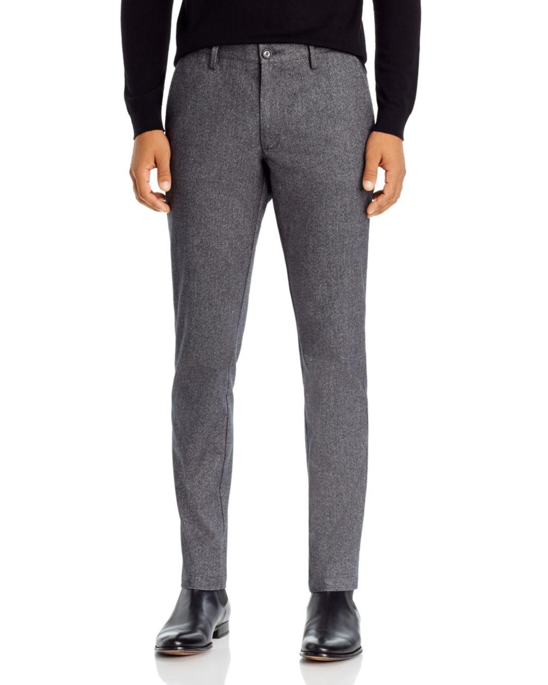 BOSS by Hugo Boss Cotton Kaito Slim Fit Pants in Gray for Men Lyst