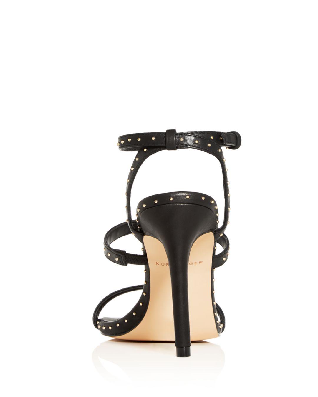 kurt geiger studded sandals