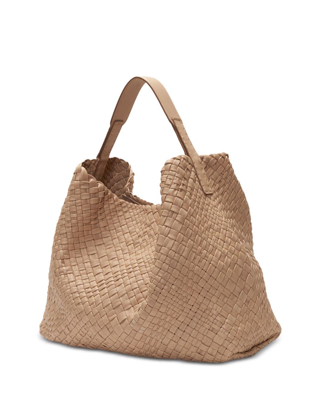 Etienne Aigner Eitenne Aigner Irena Woven Leather Hobo | Lyst
