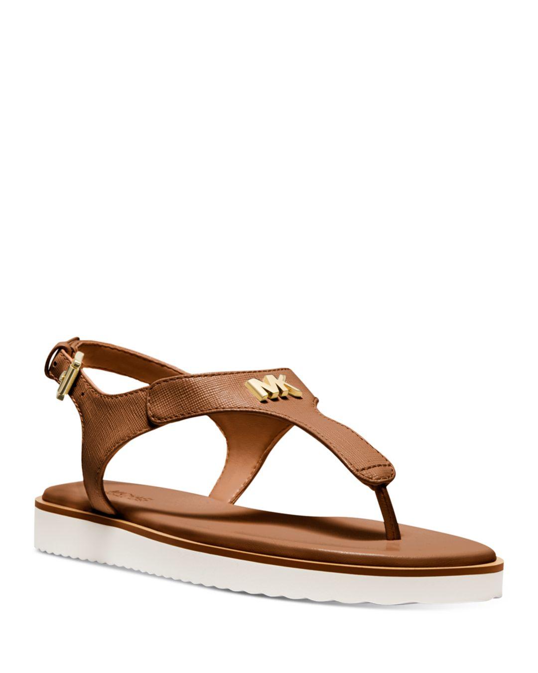michael michael kors women's brady slingback thong sandals