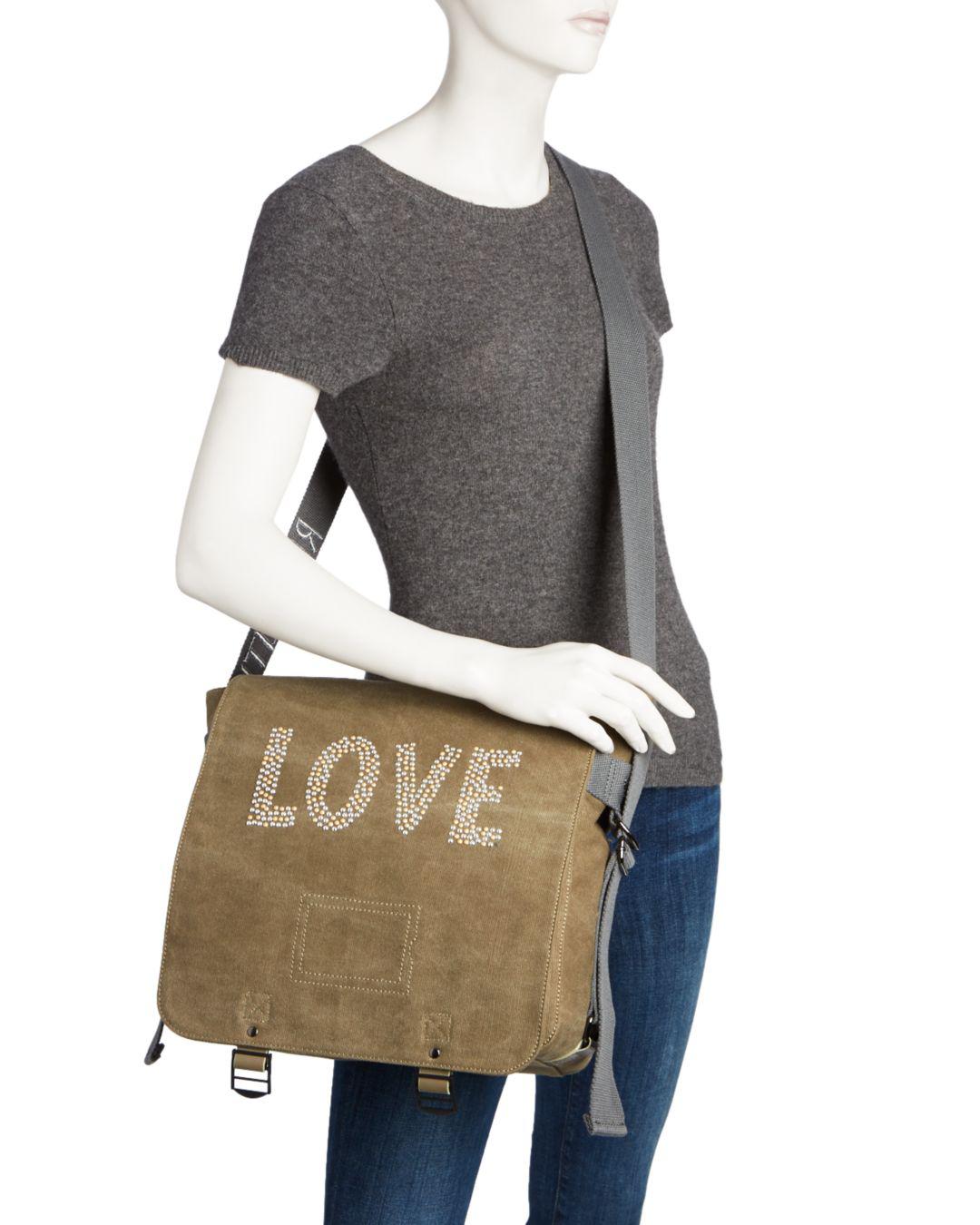 Zadig & Voltaire Green Love Bag Lyst