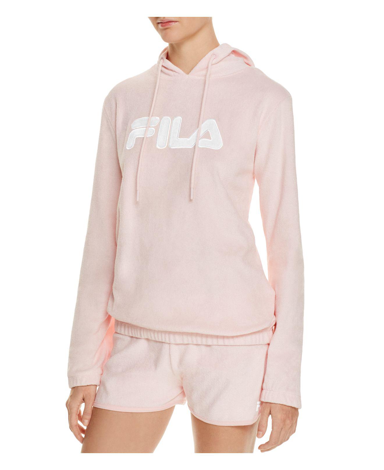 hoodie fila rose