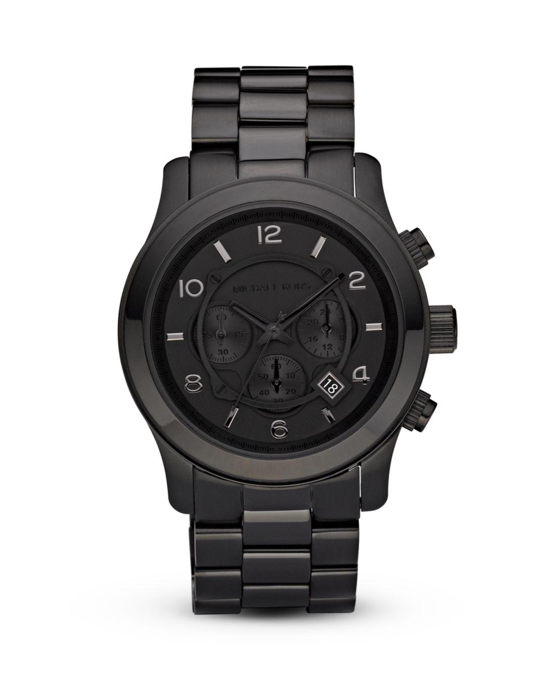 Michael Kors Men's Black Watch for Men Lyst