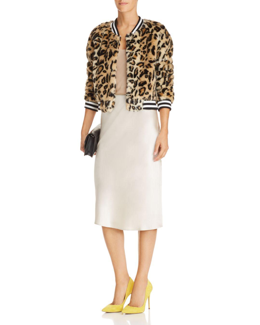 bb dakota leopard bomber jacket